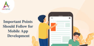 Important Points Should Follow for Mobile App Development-byappsinvo