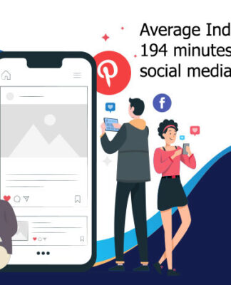 Average Indian spends 194 minutes daily on social media platforms