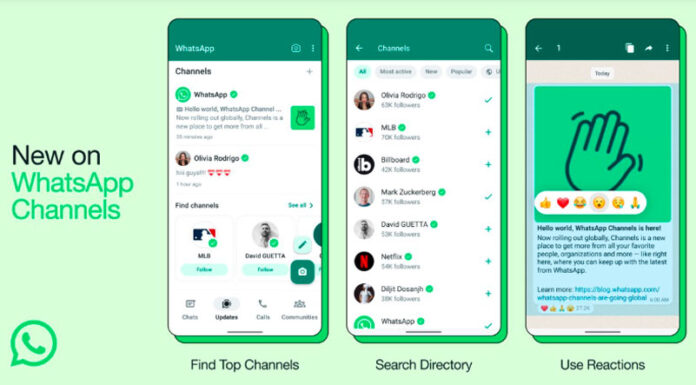 WhatsApp introduces Channels, a new way to follow celebs Here’s how to use it