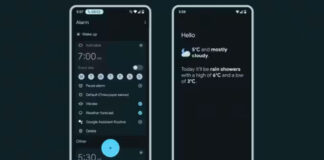 Google Clock Gets Weather, Should Sync Alarms With Pixel Watch Soon