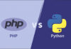 Python and PHP are both popular programming languages