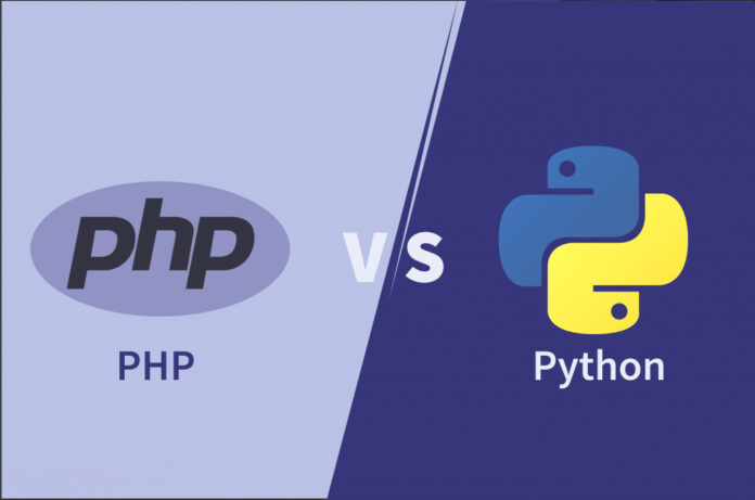 Python and PHP are both popular programming languages