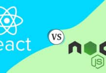 React and node js