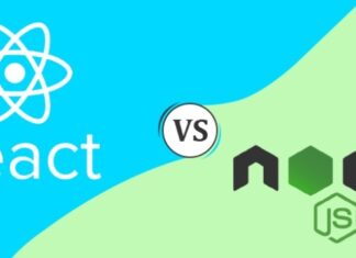 React and node js