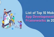List of top 10 Mobile App Development Frameworks in 2024