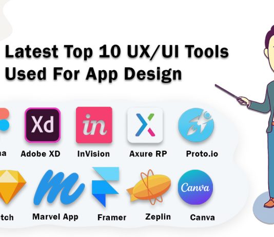 Latest Top 10 UX/UI Tools Used For App Design