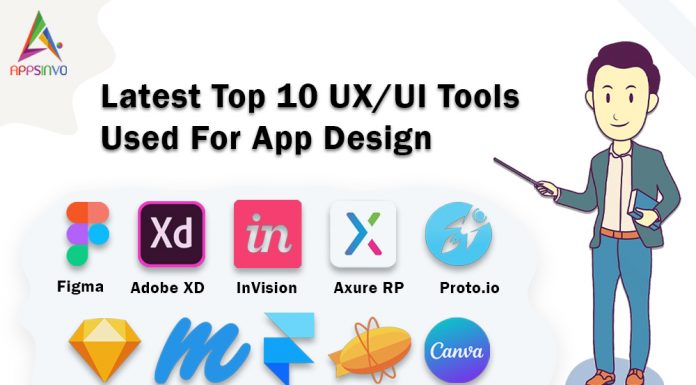 Latest Top 10 UX/UI Tools Used For App Design