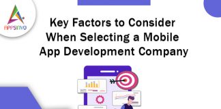 Selecting the right mobile app development company is important for the success of your project.