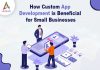 How Custom App Development is Beneficial for Small Businesses by Appsinvo blog