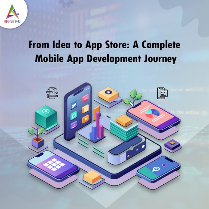 From-Idea-to-App-Store-A-Complete-Mobile-App-Development-Journey-banner From Idea to App Store: A Complete Mobile App Development Journey | Appsinvo Blog