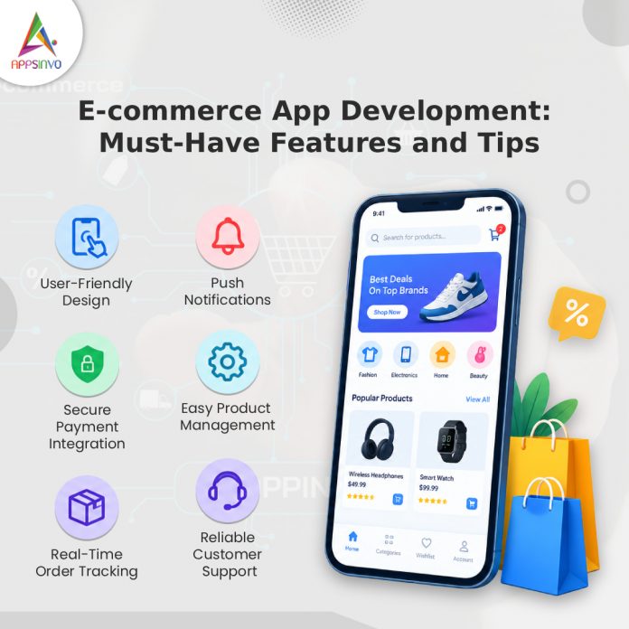E-commerce App Development Must-Have Features and Tips-banner