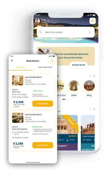 Hotel Booking App Features in India